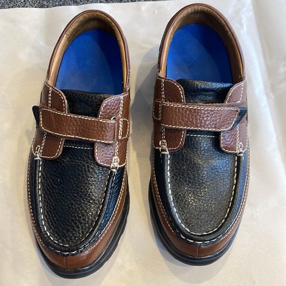 Dr. Comfort Wave #4860 Brown & Black Leather Therapeutic Shoes | Men’s 8.5W - Picture 3 of 6